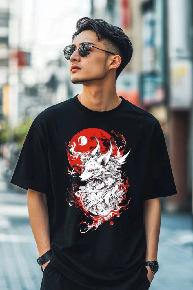 Pánské tričko - Bludná Kitsune