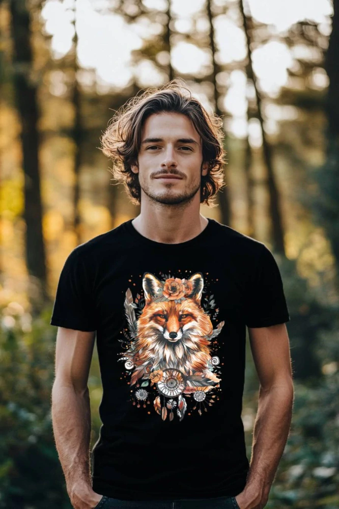 Pánské tričko - Liška vědma