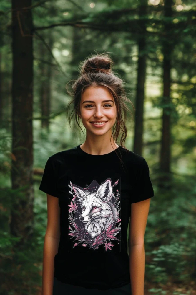 Dámské tričko - Polární ledová liška