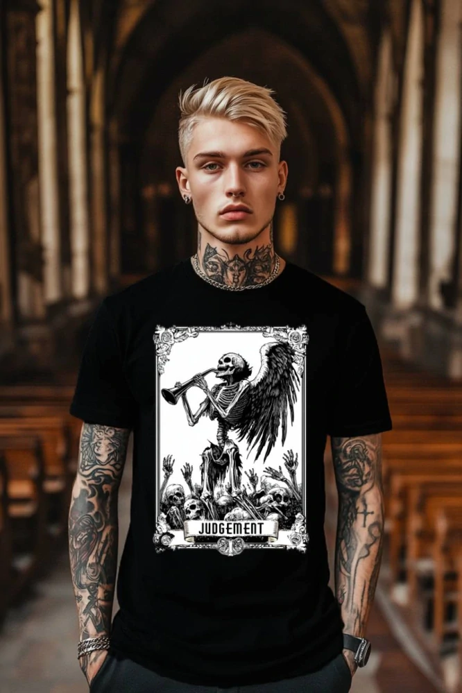Pánské tričko - Judgement - Soud - Tarot - Velká Arkána