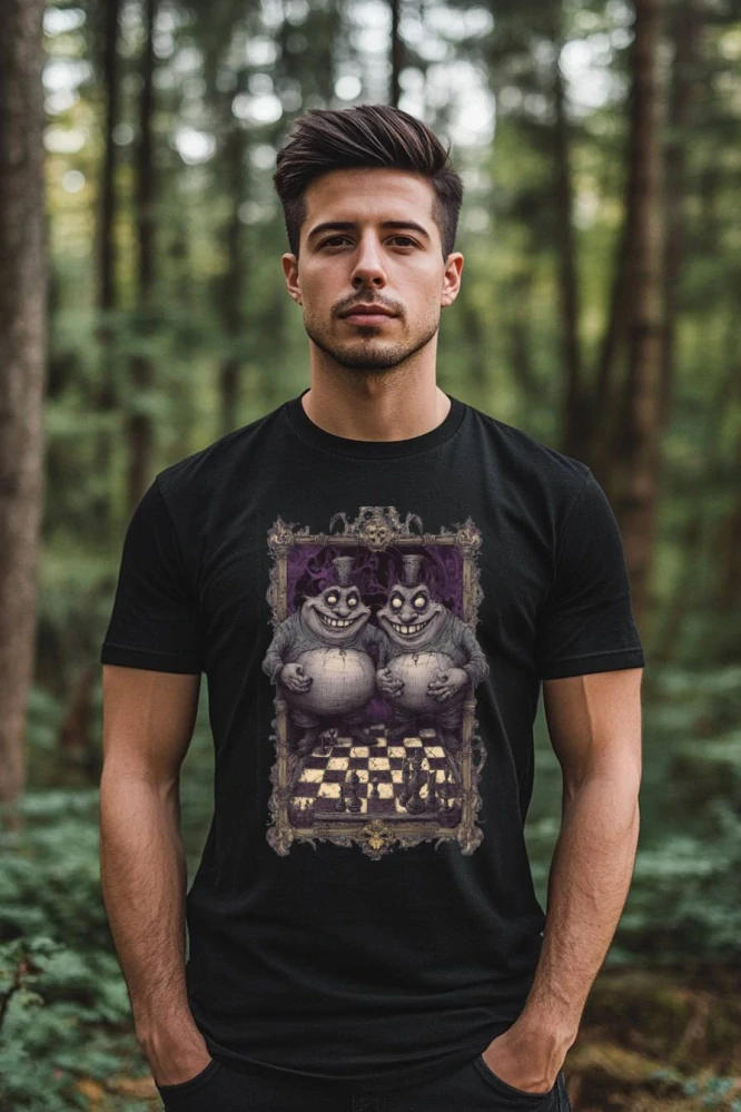 Pánské tričko - Tvídlíci – Tweedledee & Tweedledum