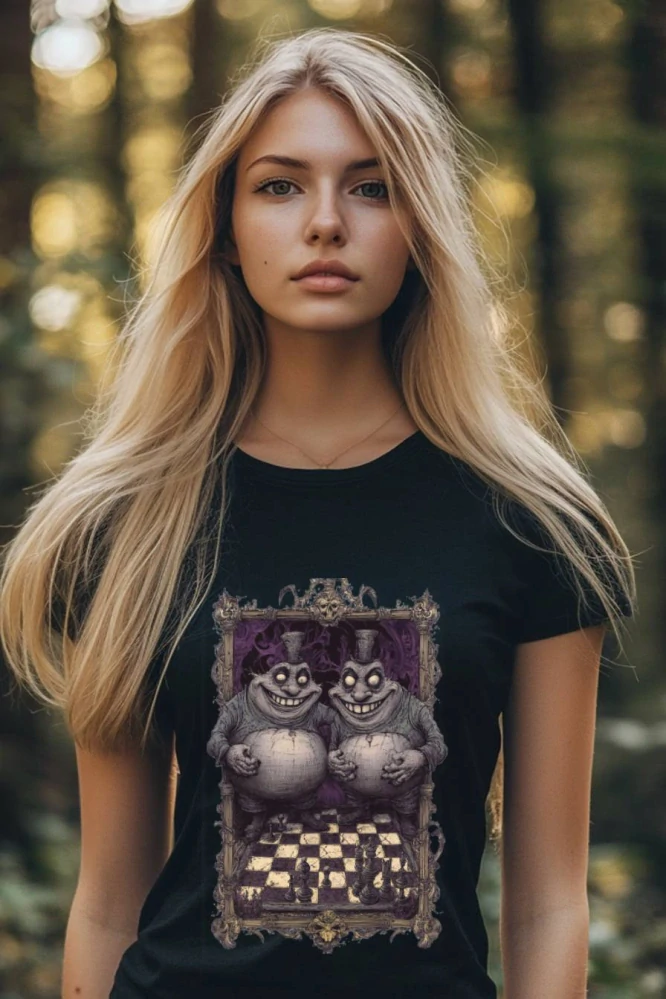 Dámské tričko - Tvídlíci – Tweedledee & Tweedledum