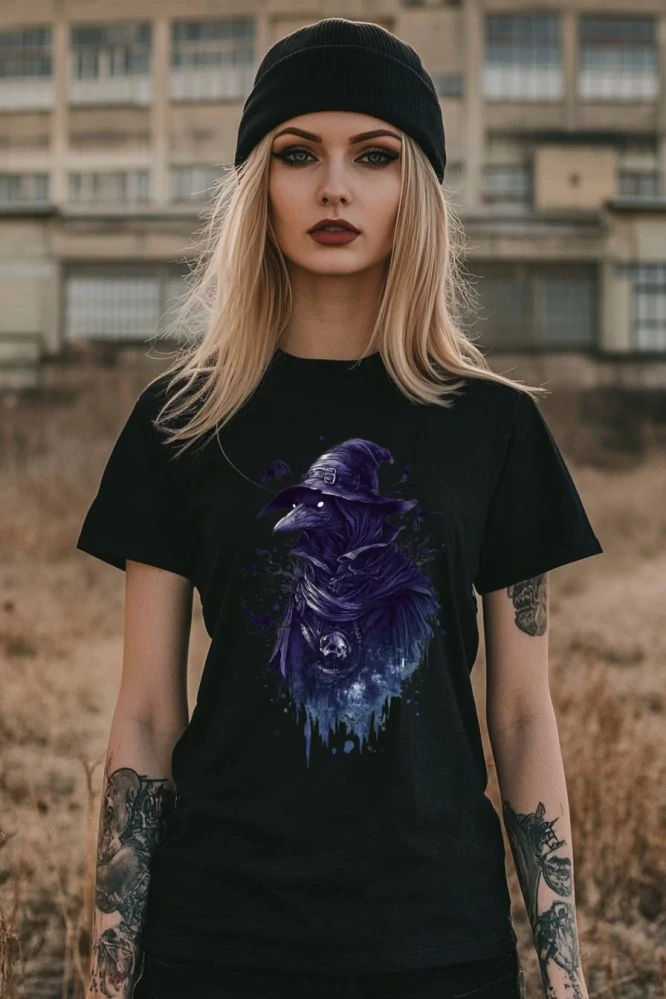 Dámské tričko - Prokletý Léčitel – Plague Doctor - Morový Doktor