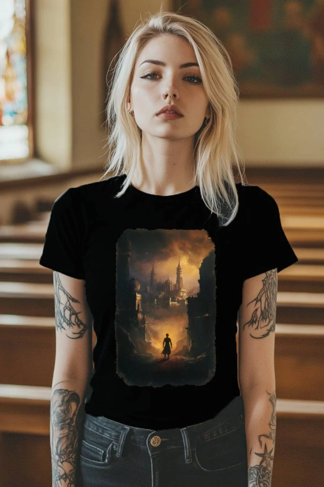 Dámské tričko - Aladin – Písečný Stín