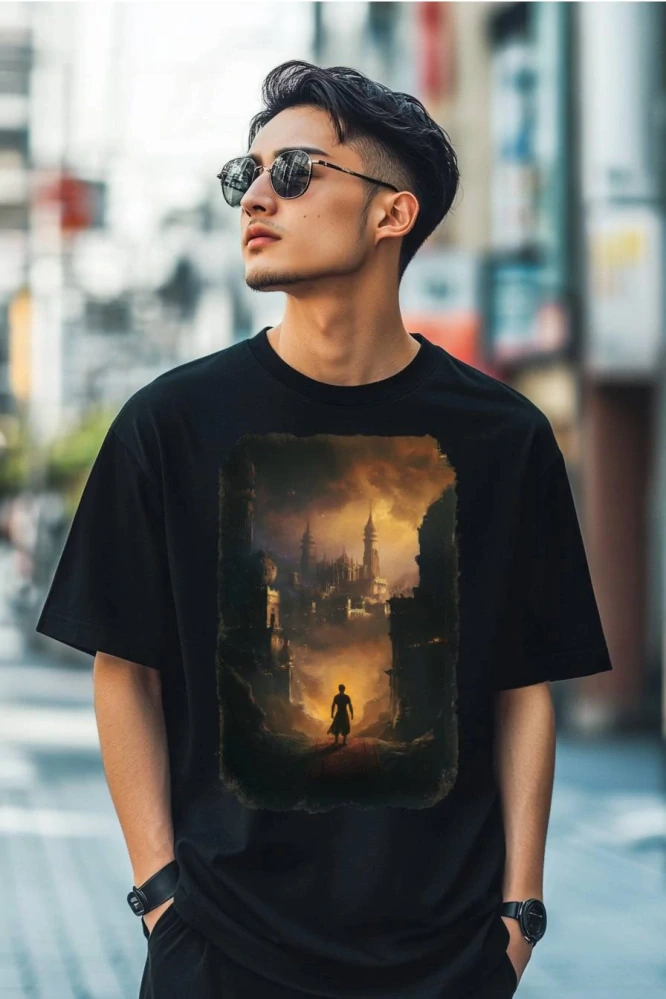 Pánské tričko - Aladin – Písečný Stín