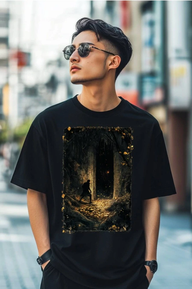 Pánské tričko - Ali Baba – Černý Loupežník