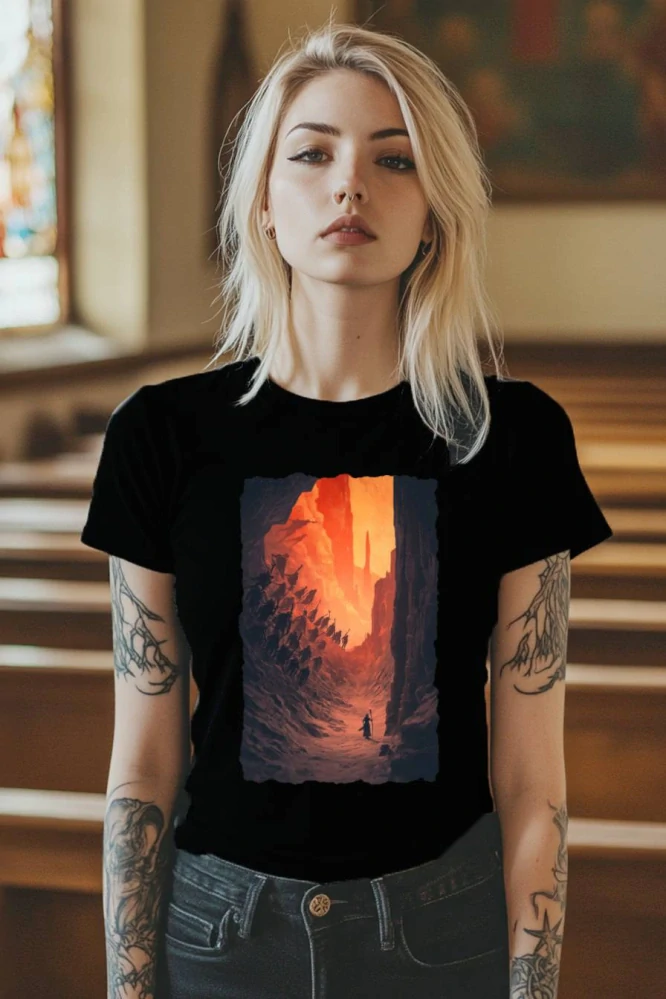 Dámské tričko - Ali Baba – Stíny Zlodějů