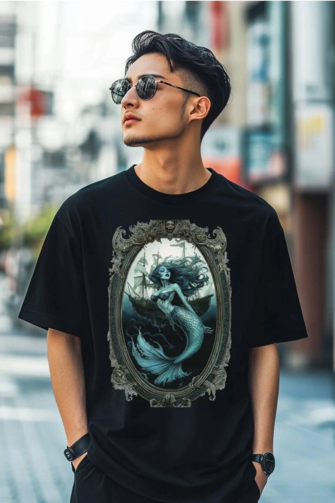 Pánské tričko - Malá mořská víla – Temná Přísaha