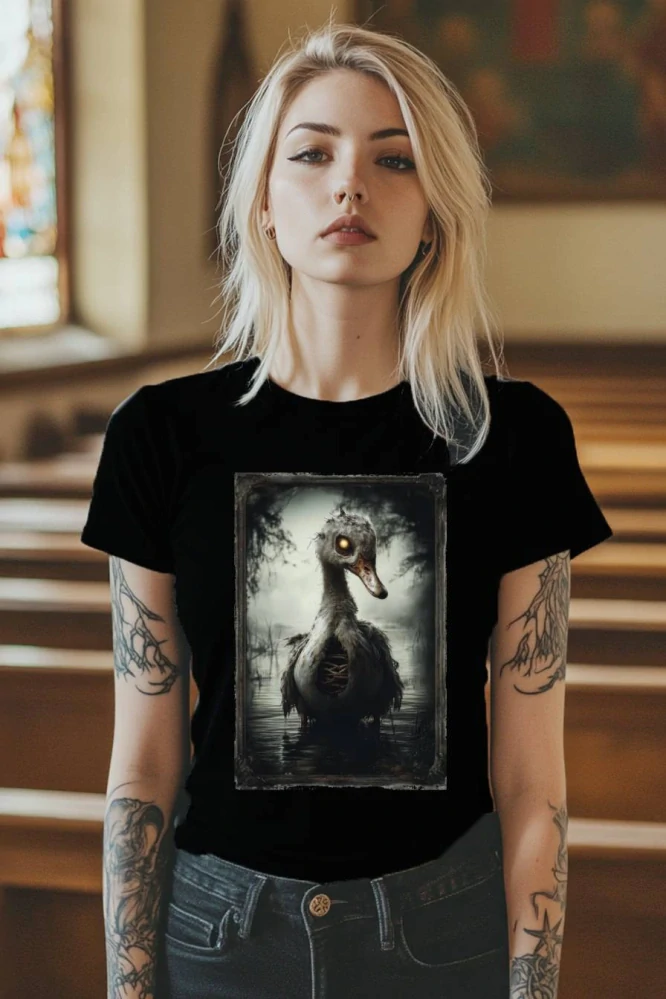 Dámské tričko - Ošklivé Káčátko – Zrození Stvůry