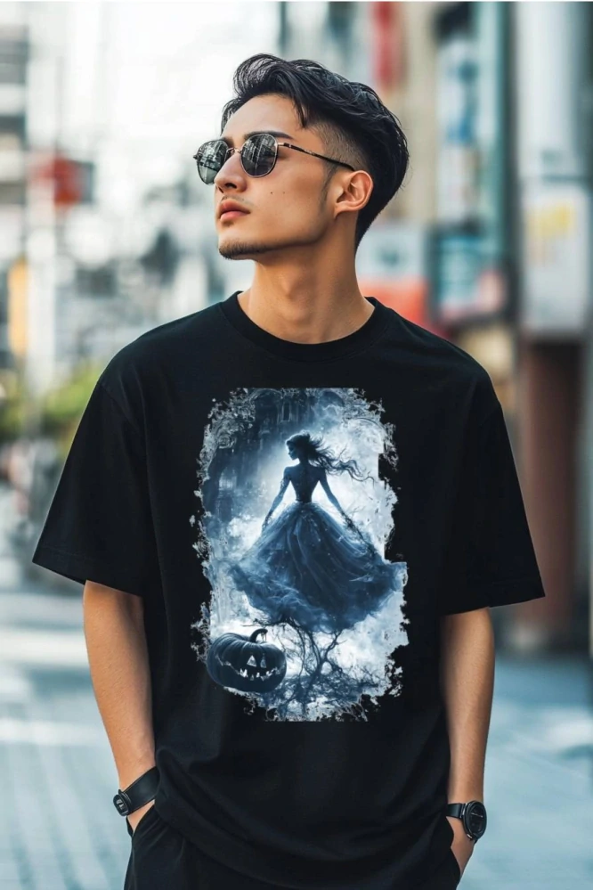 Pánské tričko - Popelka – Stíny na Plese