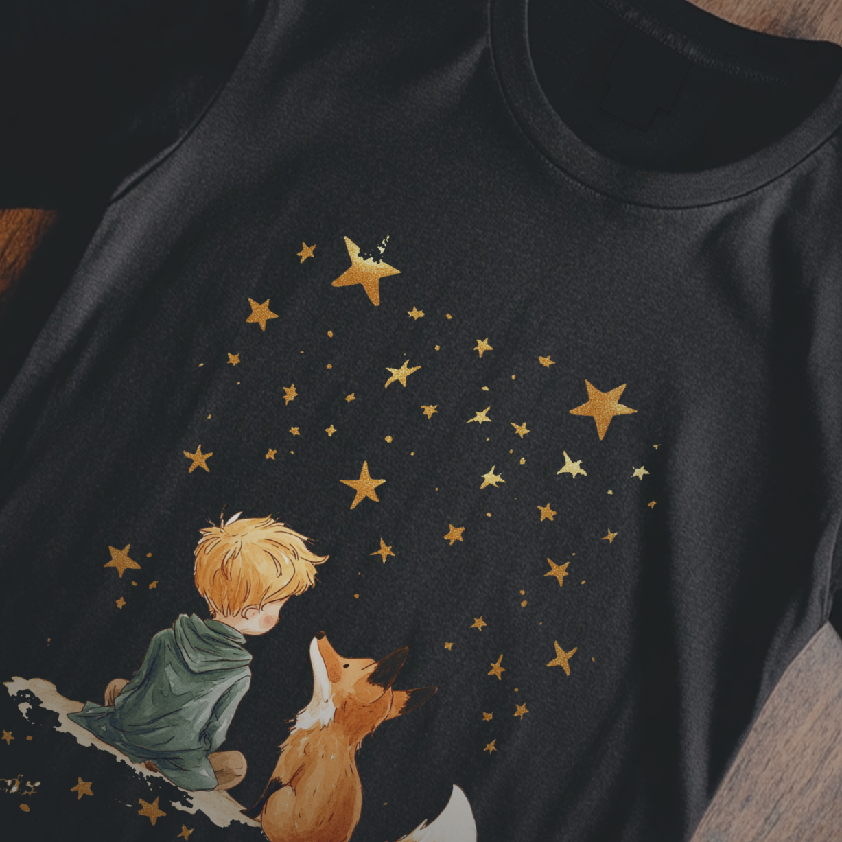 Pánské tričko - Společníci a hvězdy - Malý princ - Le petit prince