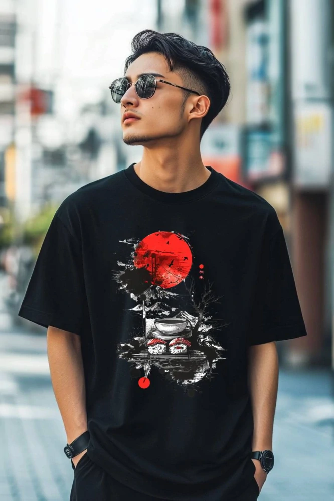 Pánské tričko - Sushi po Japonsku