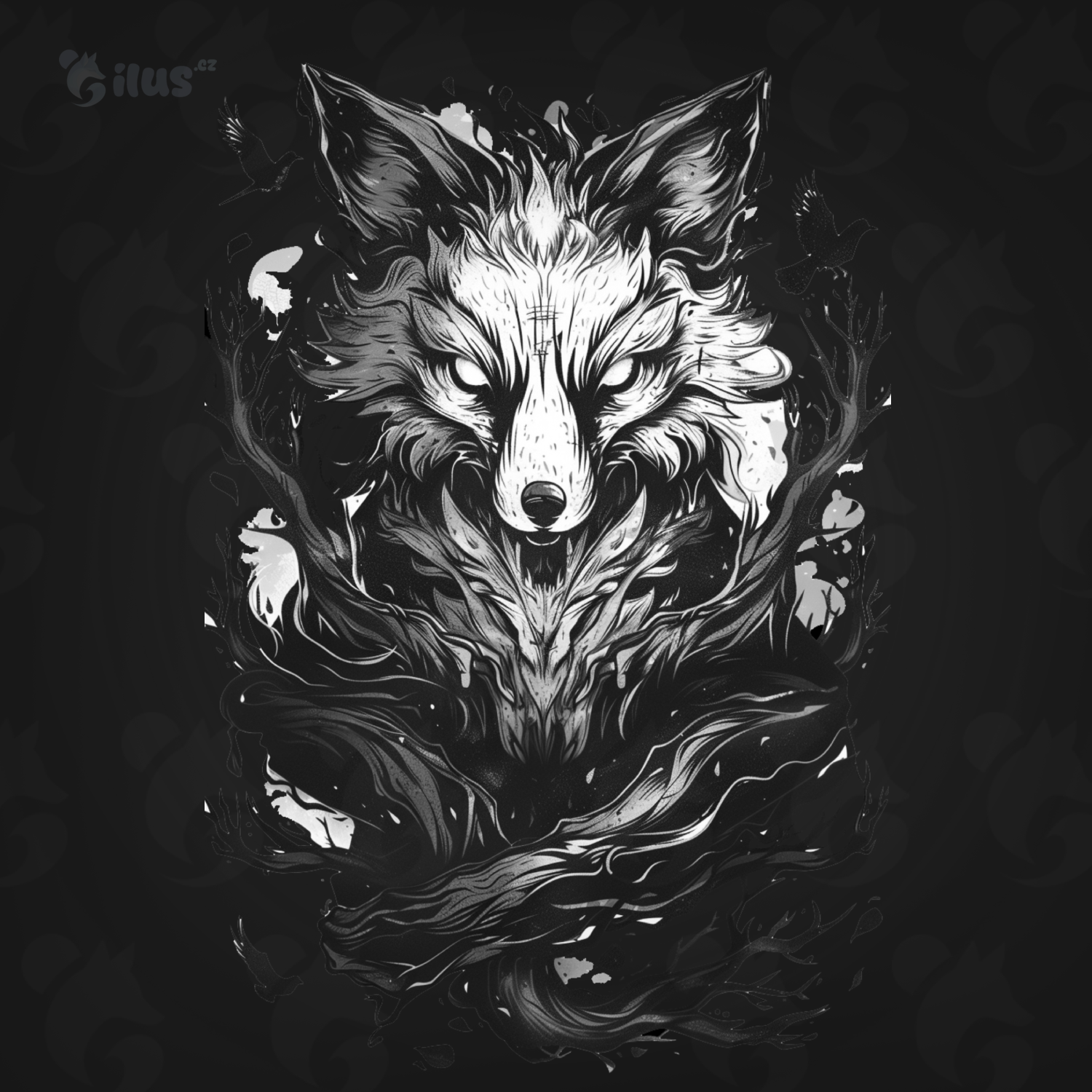 Dámské tričko - Dark Fox
