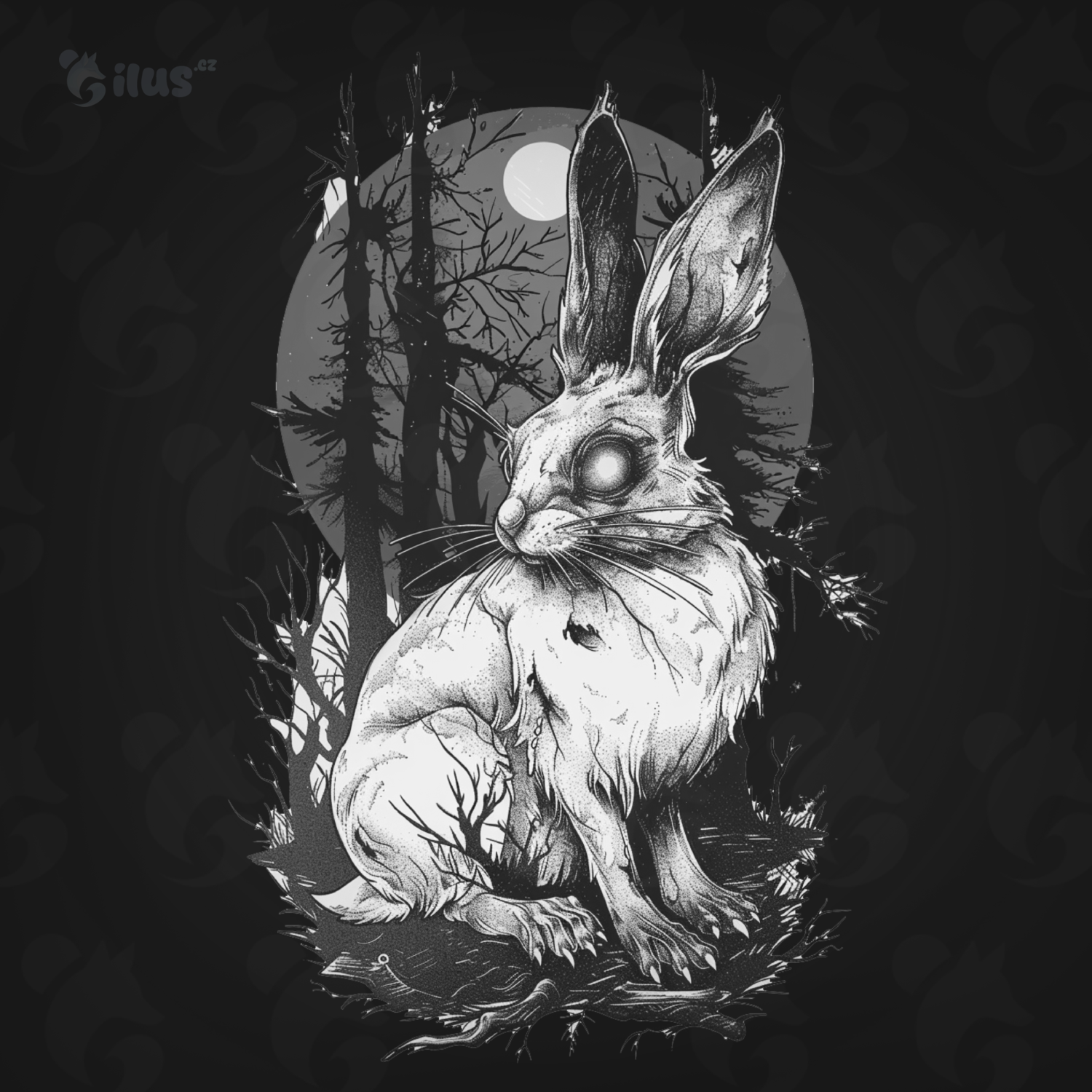 Dámské tričko - Sacred Rabbit