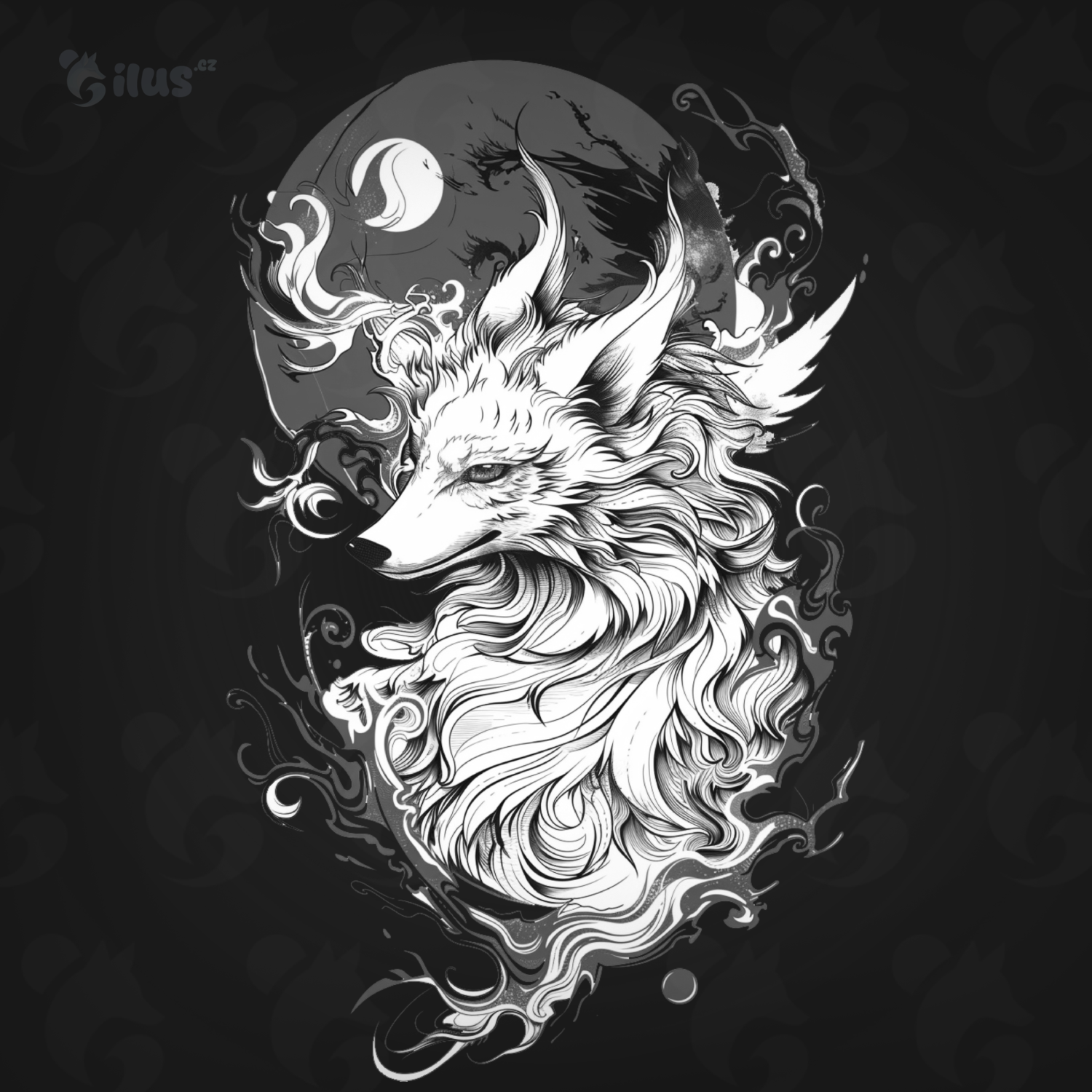 Pánské tričko - Bludná Kitsune