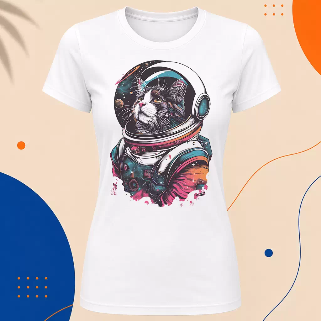 Dámské tričko - Astro Cat