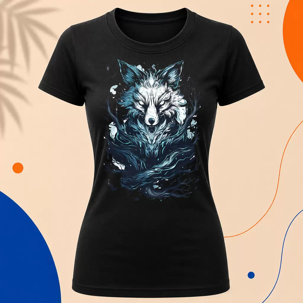 Dámské tričko - Dark Fox