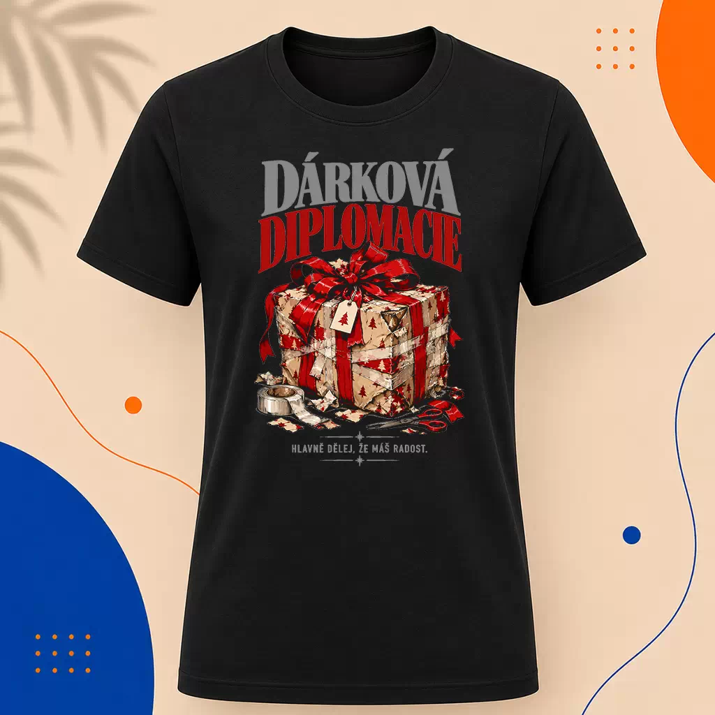 Pánské tričko - Dárková diplomacie