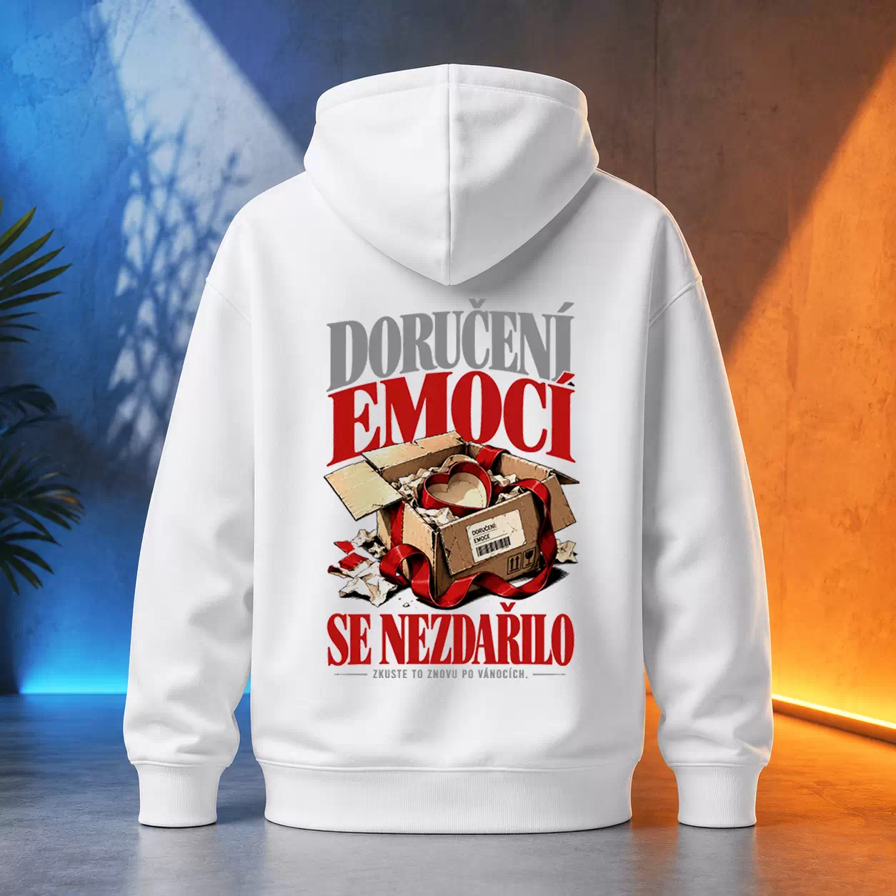 Unisex mikina - Doručení emocí se nezdařilo