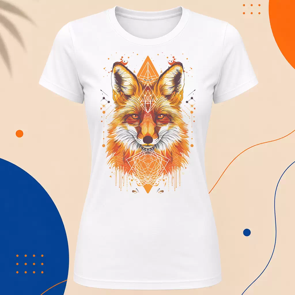Dámské tričko - Enigma Fox