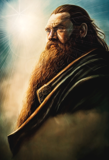 Plakát - Gimli - Trpasličí Hrdina