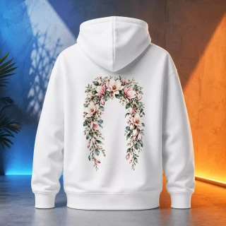 Unisex mikina - Magnoliový oblouk