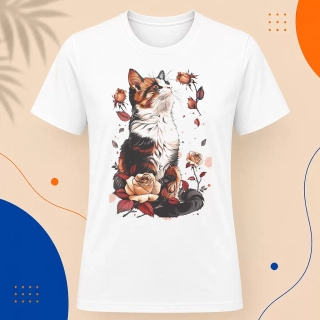Pánské tričko - Autumn Cat