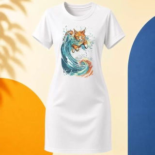 Šaty - Ocean Cat