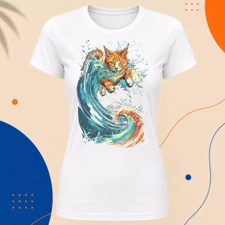 Dámské tričko - Ocean Cat