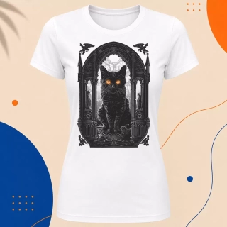 Dámské tričko - Cathedral Cat