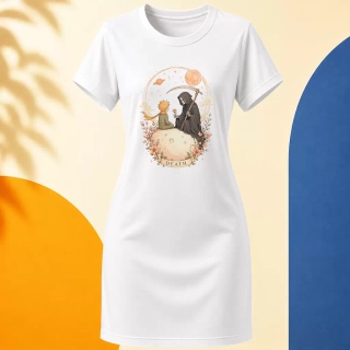 Šaty - Death - Smrt - Tarot - Limitovaná edice - Malý princ X Tarot (Srpen)