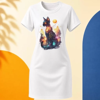 Šaty - Galaxy Cat
