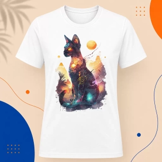 Pánské tričko - Galaxy Cat