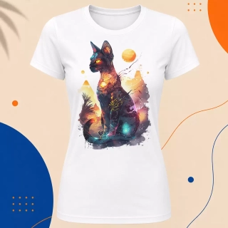 Dámské tričko - Galaxy Cat