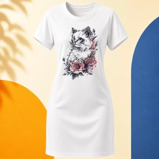 Šaty - Garden Cat