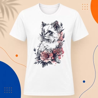 Pánské tričko - Garden Cat