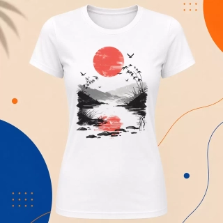 Dámské tričko - Japonské moře