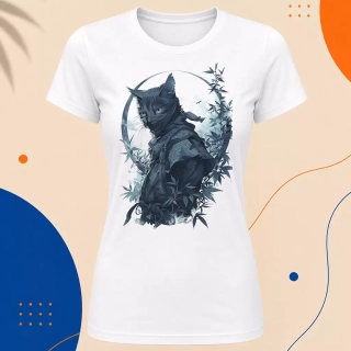 Dámské tričko - Ninja Cat