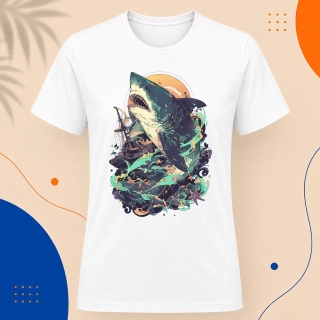 Pánské tričko - Predatory Shark
