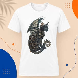 Pánské tričko - Steampunk Cat