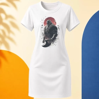 Šaty - Temný Vikingský válečník