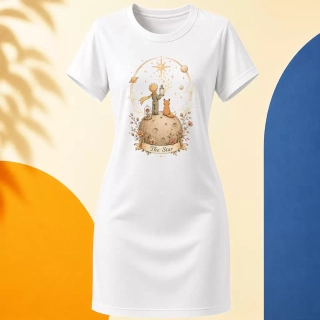 Šaty - The Star - Hvězda - Tarot - Limitovaná edice - Malý princ X Tarot (Srpen)