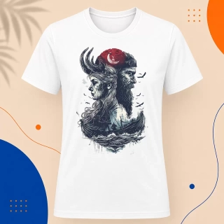 Pánské tričko - Úsvit Vikingského páru