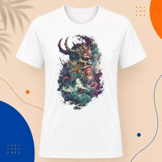 Pánské tričko - Viking na vlnách