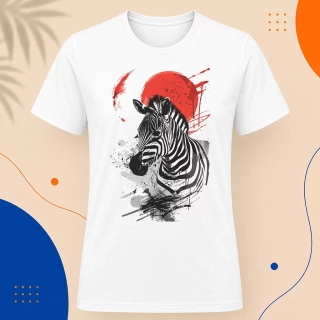 Pánské tričko - Zebra v Japonsku