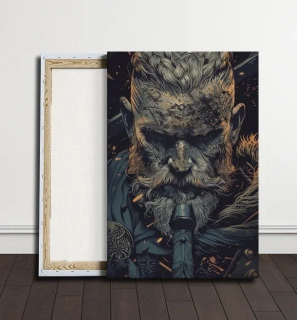 Obraz - Viking v soumraku