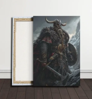 Obraz - Vikingové v božském souboji