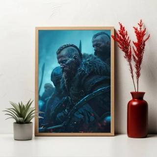 Plakát - Vikingové v nekonečné válce