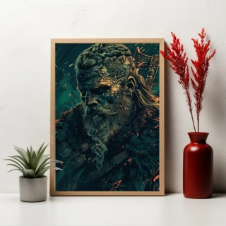 Plakát - Vikingové ve slavnosti