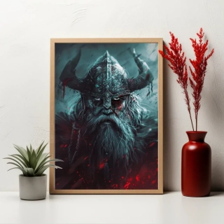 Plakát - Vikingové ve válečné výpravě